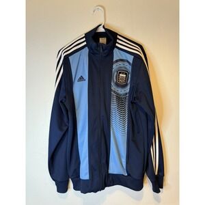 Adidas Argentina Soccer Tracksuit Jacket ZipUp 2004/2006 Size L